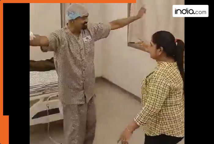 Vinod Kambli dances in hospital to Shah Rukh Khan’s ‘Chak de India’ song amid health crisis, video goes viral